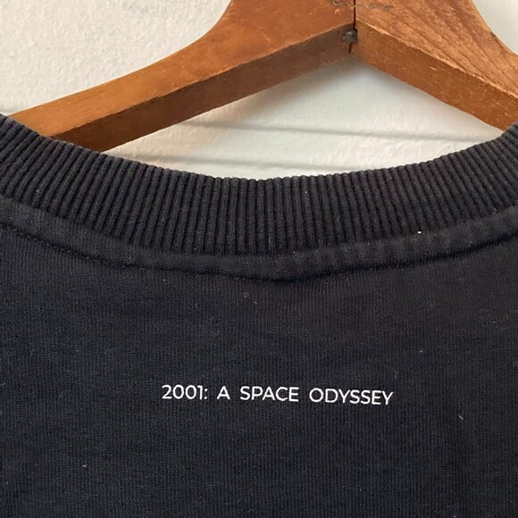 Zara 2001 Space Odyssey Human Error black hoodie men's medium nice - Picture 3 of 5